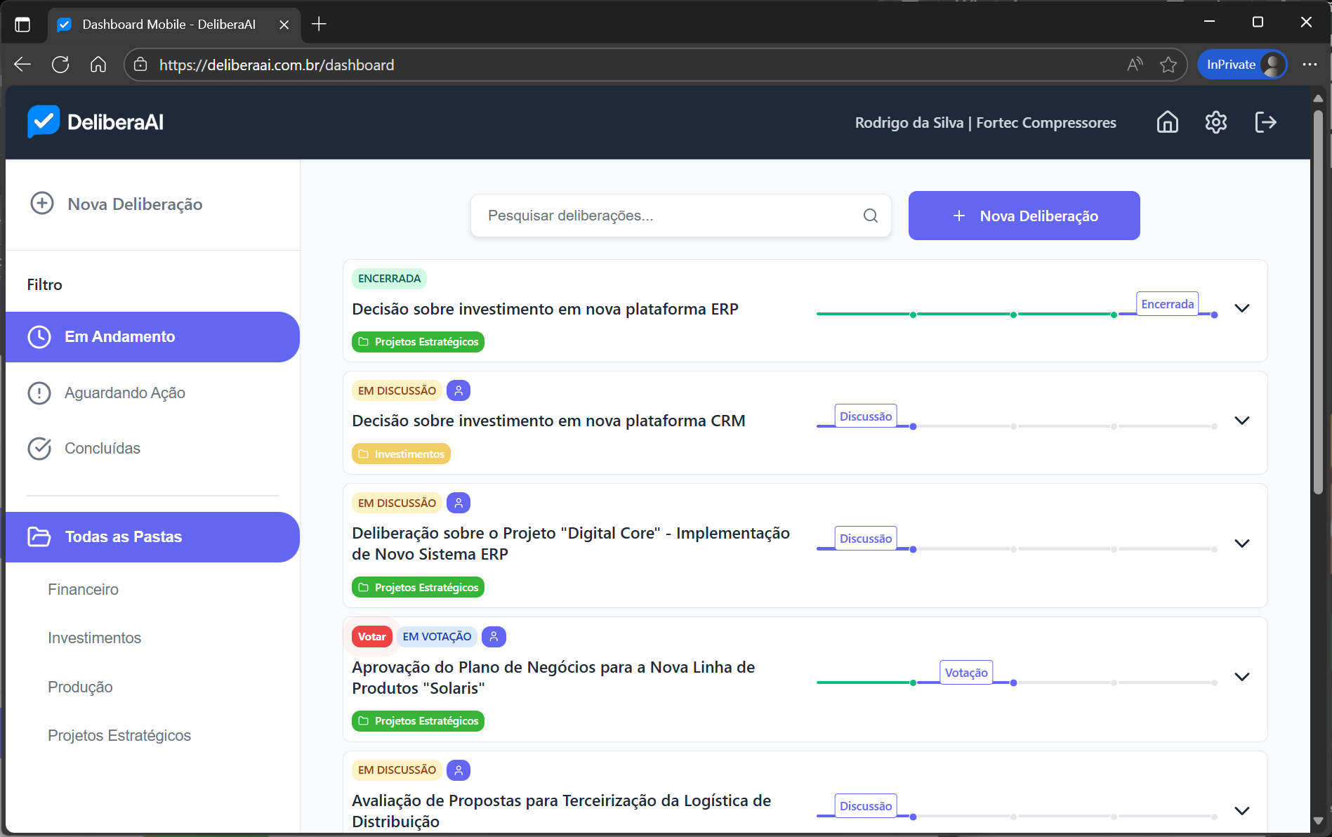 DeliberaAI - Visão 1